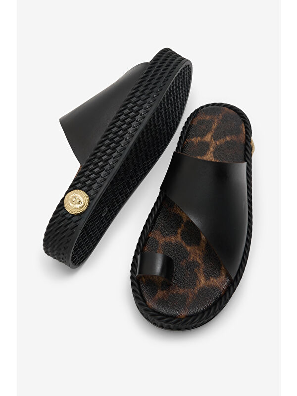 Tonny Black Kırmızı Tonny Black Poli Taban Kadın Rahat Kalıp Parmak Arası Terlik