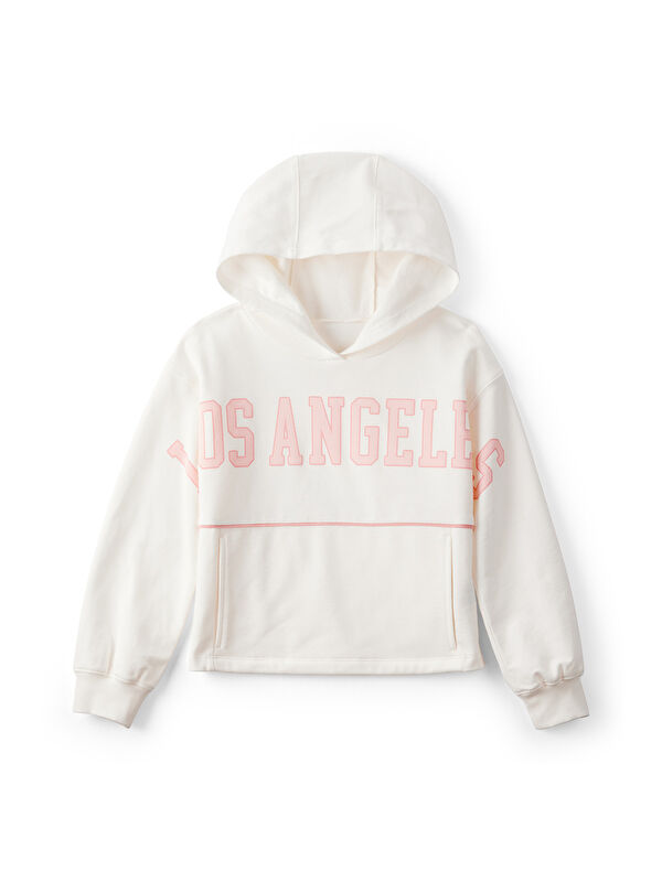 Carter's Kız Çocuk Ekru Sweatshirt