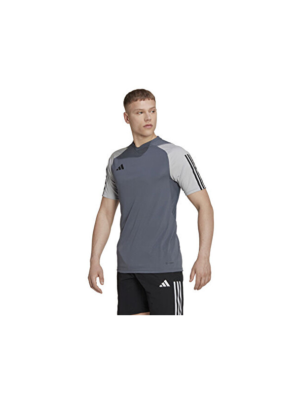 Adidas Tiro23 C Jsy Erkek Futbol Forması HP1906 Gri