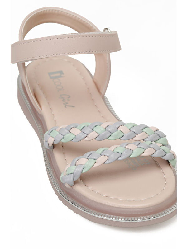 LANGLEY F 5FX Pudra Kız Çocuk Sandalet - Görsel 8