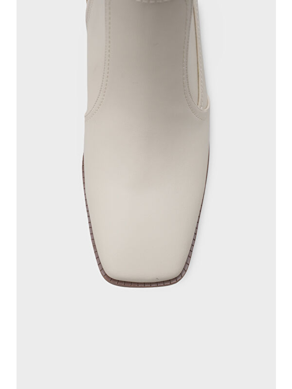 Anjela Küt Burunlu Yandan Fermuarlı Kadın Bot - Görsel 4