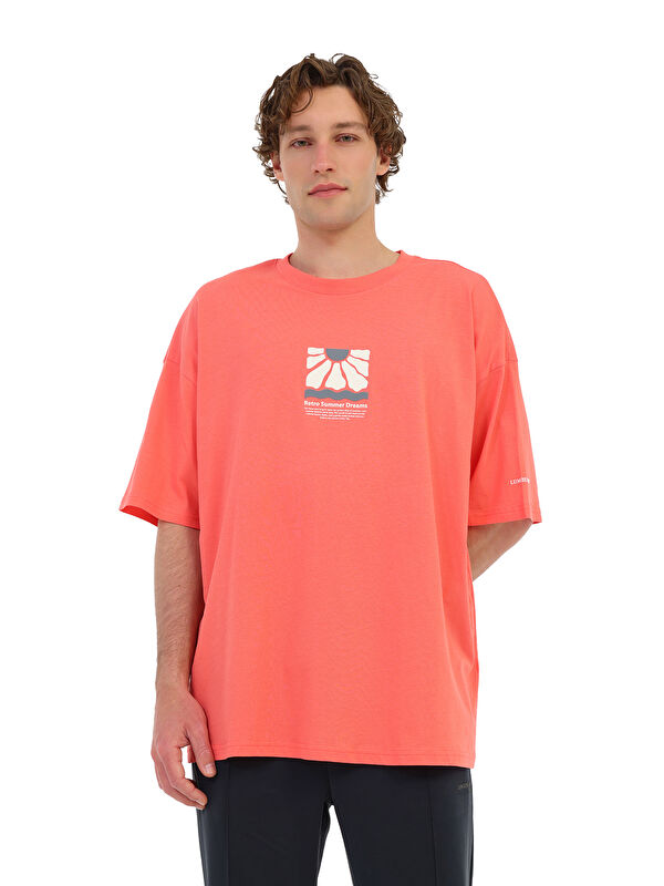 Lumberjack Nar Çiçeği Erkek Kısa Kol T-Shirt
