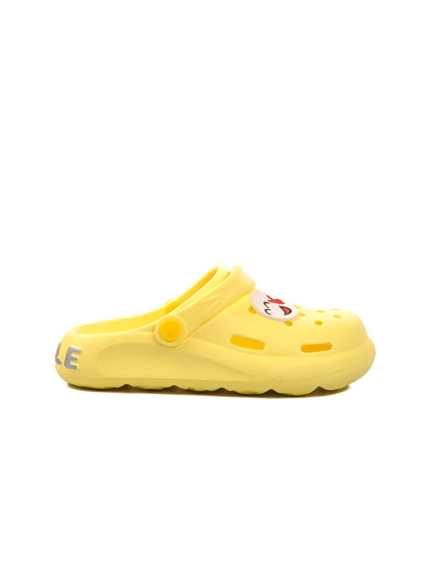 Sarı Sabo Unisex Çocuk Terlik BRN 1648 F - Görsel 3