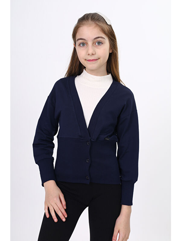Toontoykids Kız Çocuk Okul Hırka