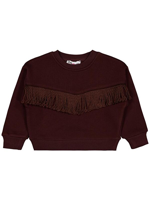 Civil Girls Püsküllü 2-5 Yaş Sweatshirt