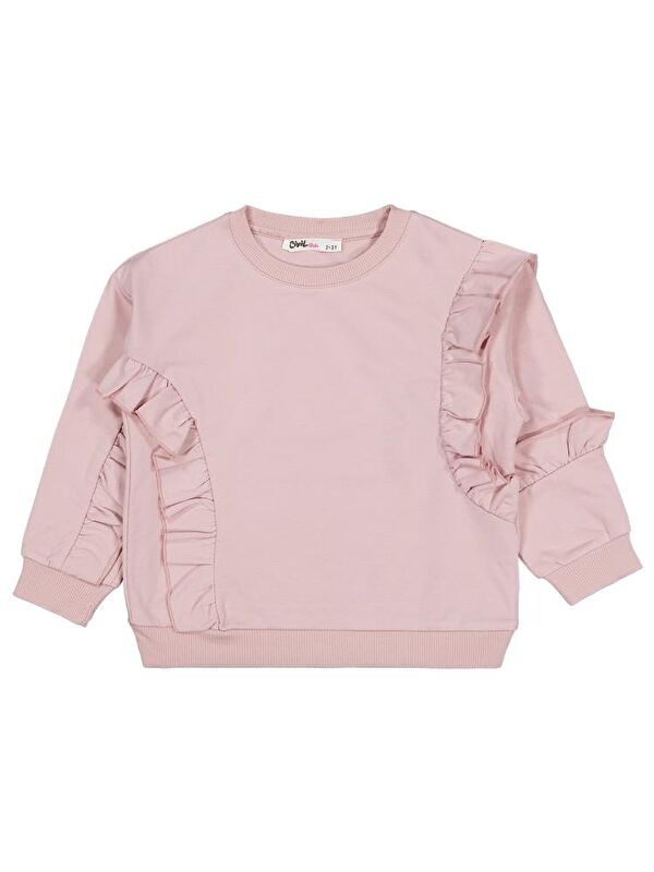 Civil Girls Fırfırlı 2-5 Yaş Sweatshirt