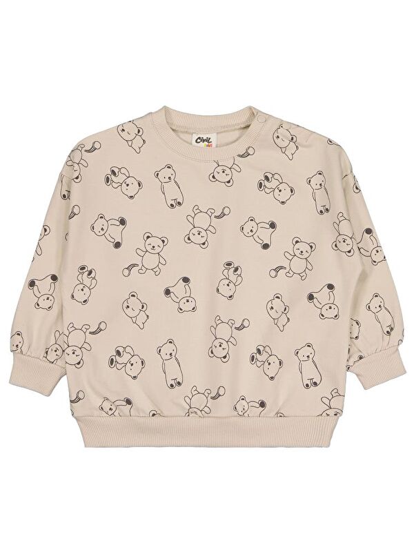Civil Baby Kontür Ayı 6-18 Ay Sweatshirt