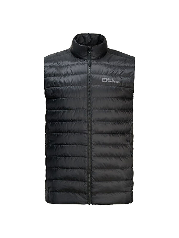 Jack Wolfskin Pilvi Down Vest Erkek Siyah Yelek