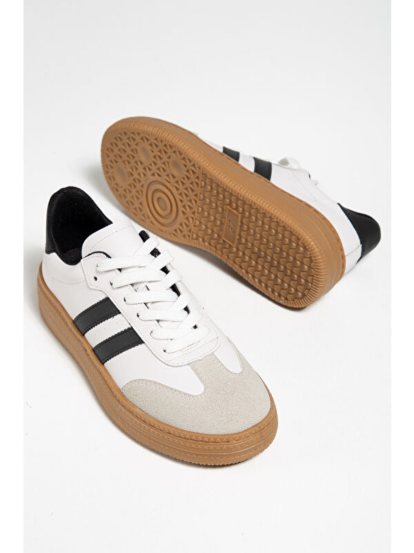 Tonny Black Siyah Tonny Black Rahat Kalip Kadın Kadın Yumuşak Deri Sneaker