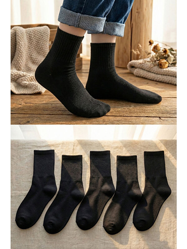 BGK Unisex Çocuk 5 Çift Kolej Çorap