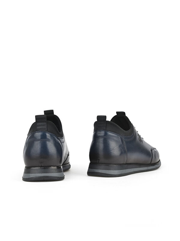 Erkek Hakiki Deri Ayakkabı 151745Z0807 Lacivert - Görsel 4