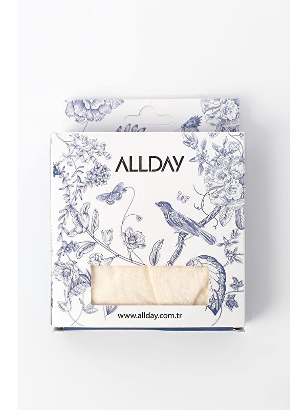 ALLDAY Ekru Silikonlu Kaymaz Bone