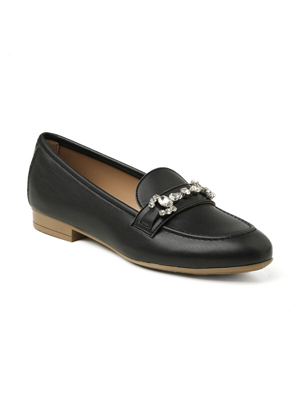 Comart Kadın Klasik Ayakkabı 3P5170 5170 Tender Lia Nero