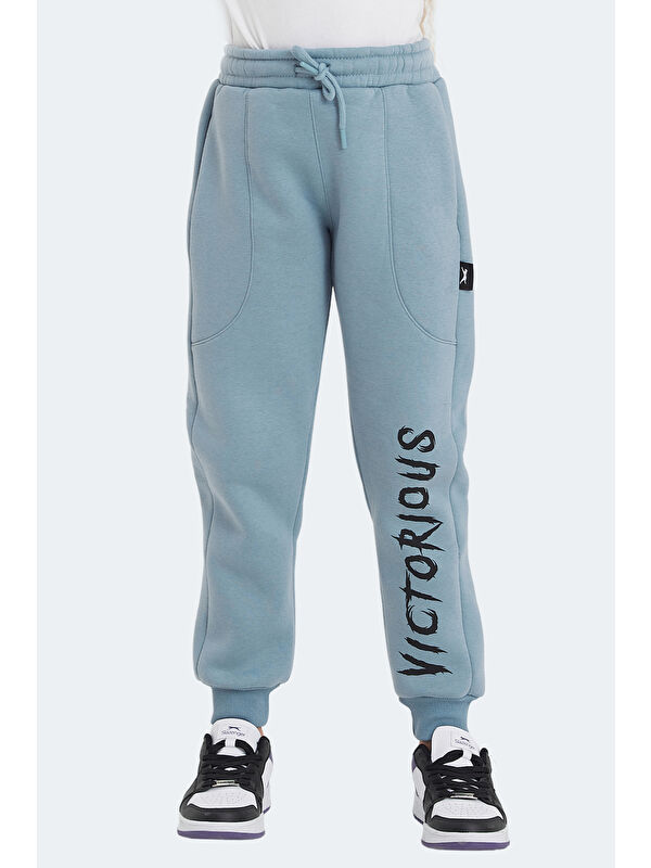 SLAZENGER LANEY Unisex Çocuk Eşofman Altı Mavi