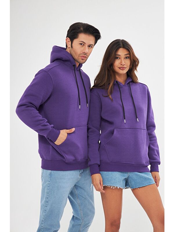 Comstar Unisex Oversize Kanguru Cepli Sweatshirt