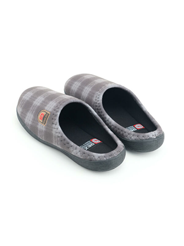 Erkek Kışlık Rahat Taban Ev Bahçe Terlik - Görsel 5