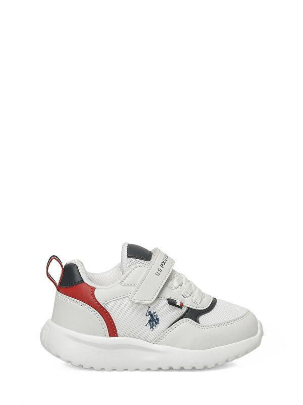 U.S. POLO ASSN. POSSE JR 6FX Beyaz Erkek Bebek Sneaker