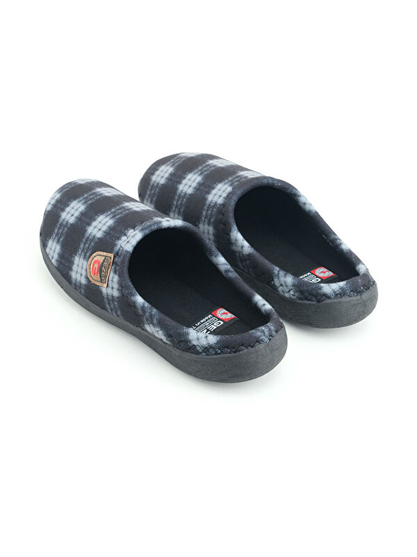 Erkek Kışlık Rahat Taban Ev Bahçe Terlik - Görsel 5