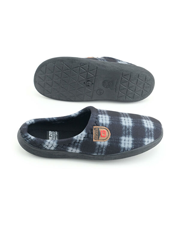 Erkek Kışlık Rahat Taban Ev Bahçe Terlik - Görsel 6