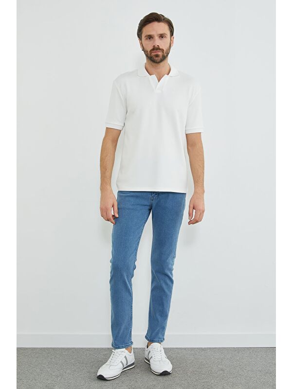 Fullamoda Fermuarlı Slim Fit Jean