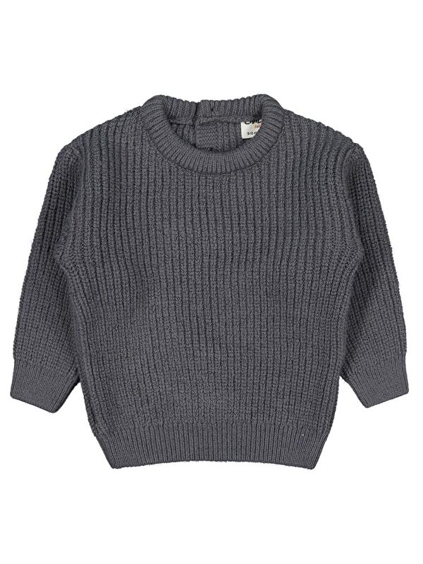 Civil Baby Basic Triko 6-18 Ay Kazak - Gri 12-18 Ay