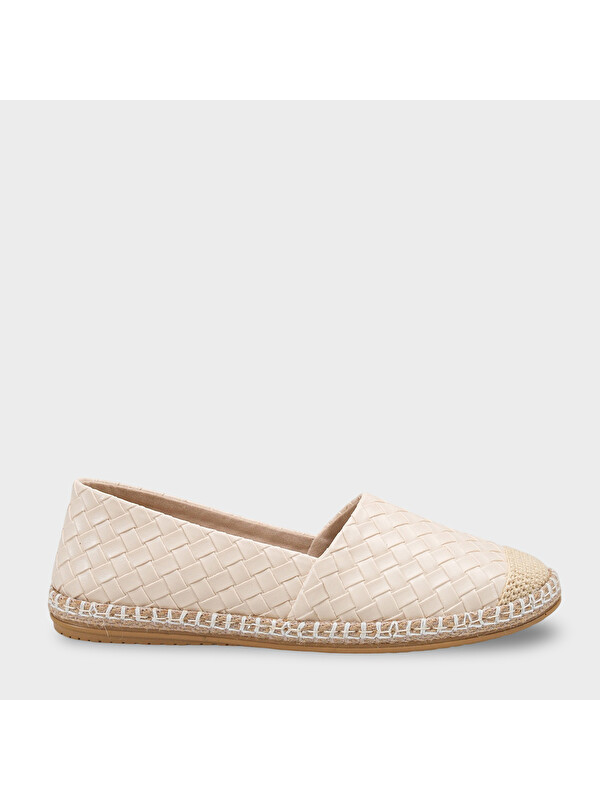 Capone Outfitters Pasarella Cilt Kadın Espadril