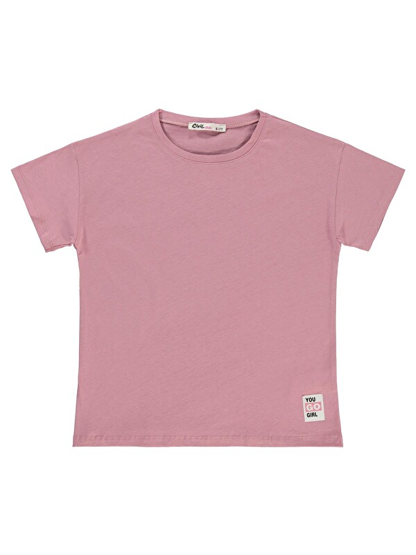 Civil Girls Basic 10-13 Yaş Tişört - Pembe
