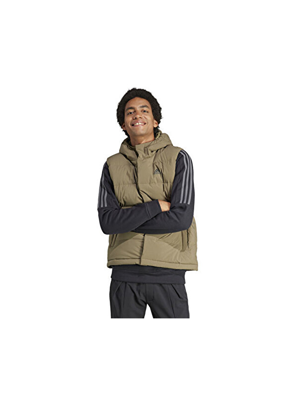 Adidas Helionic Vest Erkek Yeleği IK3189 Haki