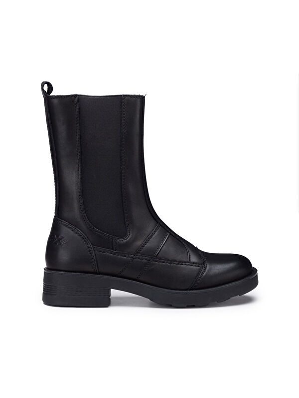 Oxs Kadın Çizme OXW002900 FRANK 0029 MID W LEATHER Black