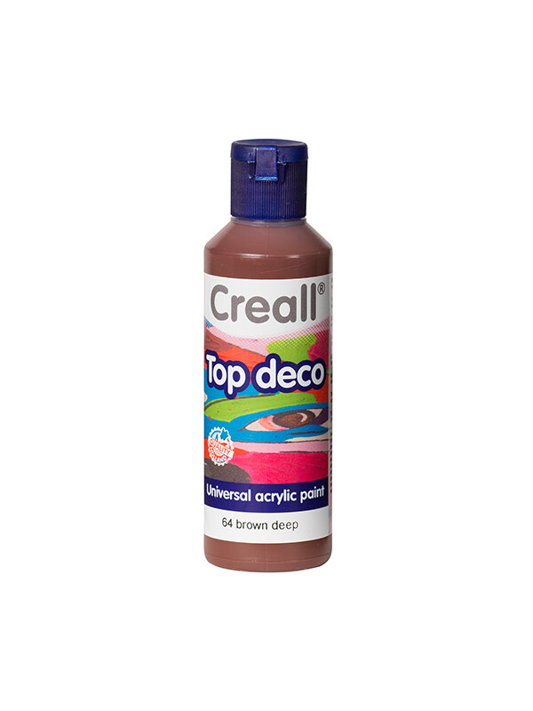Creall Top Deco - Derin Kahverengi