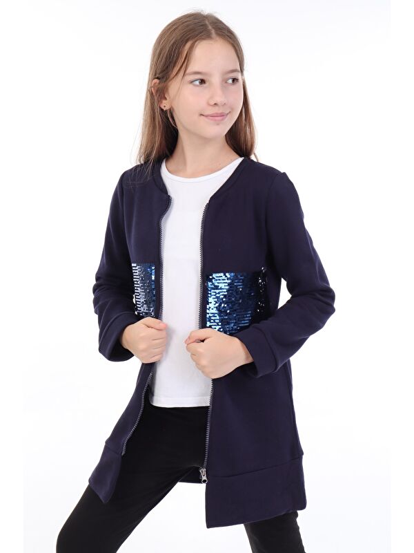 Toontoykids Kız Çocuk Hırka Pul Nakış