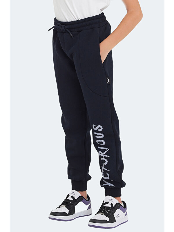 SLAZENGER LANEY Unisex Çocuk Eşofman Altı Lacivert
