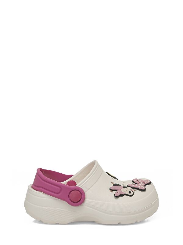 Minnies Mouse ANDORA.P6FX Krem Kız Çocuk Sabo Terlik