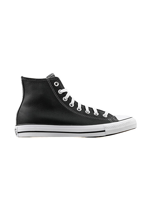 Converse Chuck Taylor All Star Leather Kadın Günlük Ayakkabı 132170C Siyah