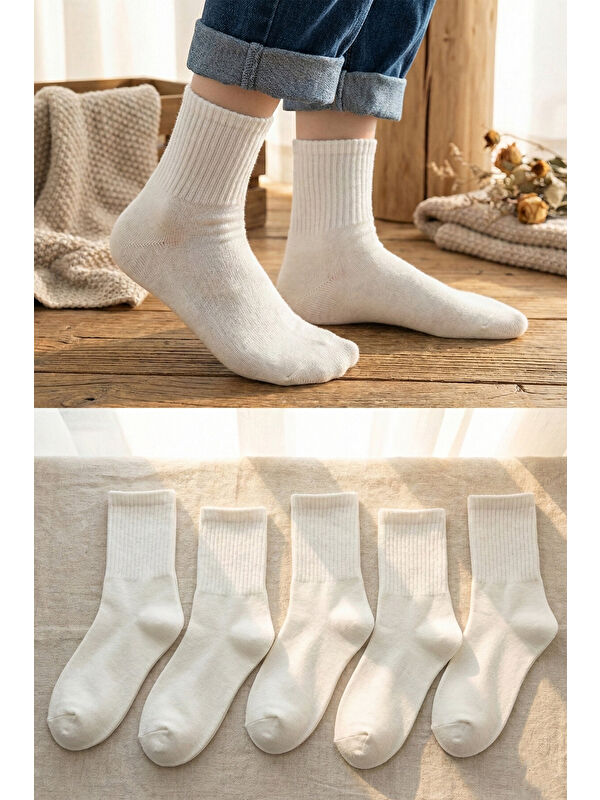 BGK Unisex Çocuk 5 Çift Kolej Çorap
