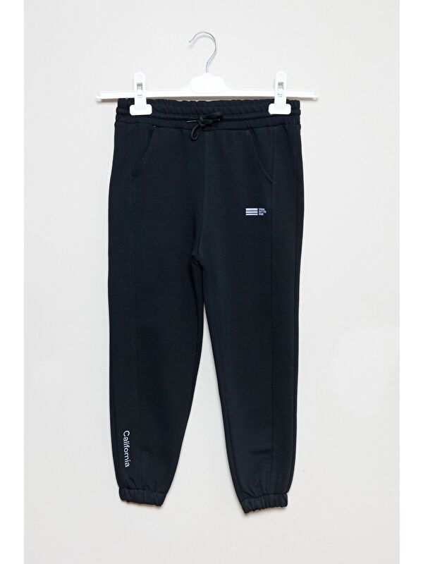 Fullamoda Cebi Yazı Baskılı Jogger Erkek Çocuk Eşofman Altı