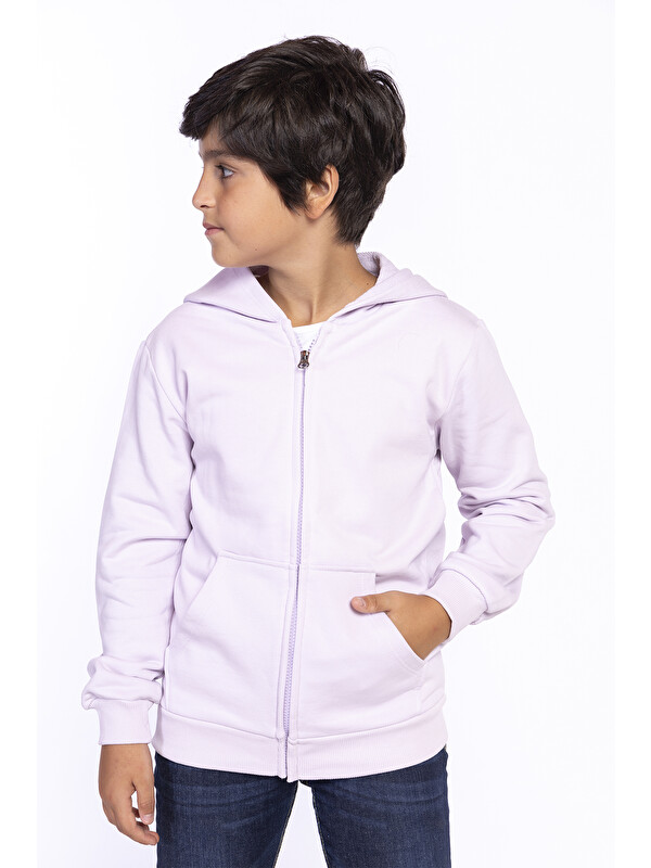 Toontoykids Kız Ve Erkek Çocuk Kanguru Cepli Hırka