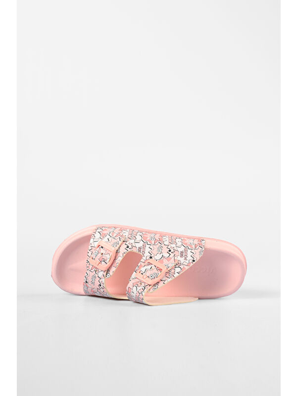 Gibli II Baskılı Kız Çocuk Pudra Terlik - Görsel 4