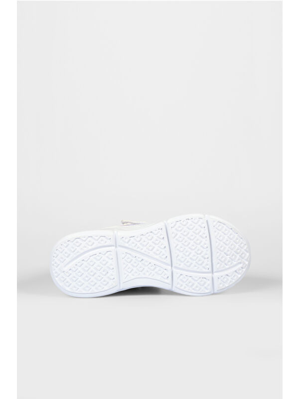 Fash Işıklı Kız Okul Öncesi Beyaz/Pudra Spor Ayakkabı - Görsel 7