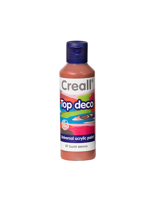 Creall Top Deco - Yanık Sienna