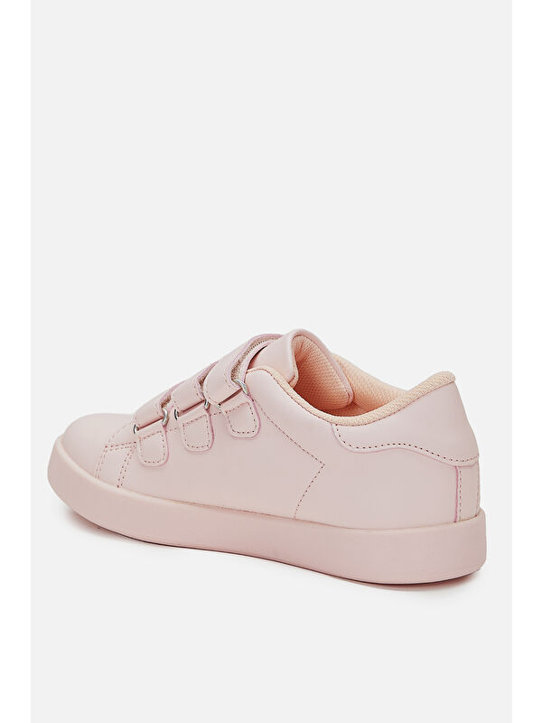Oyo Işıklı Kız Çocuk Pudra Sneaker - Görsel 4