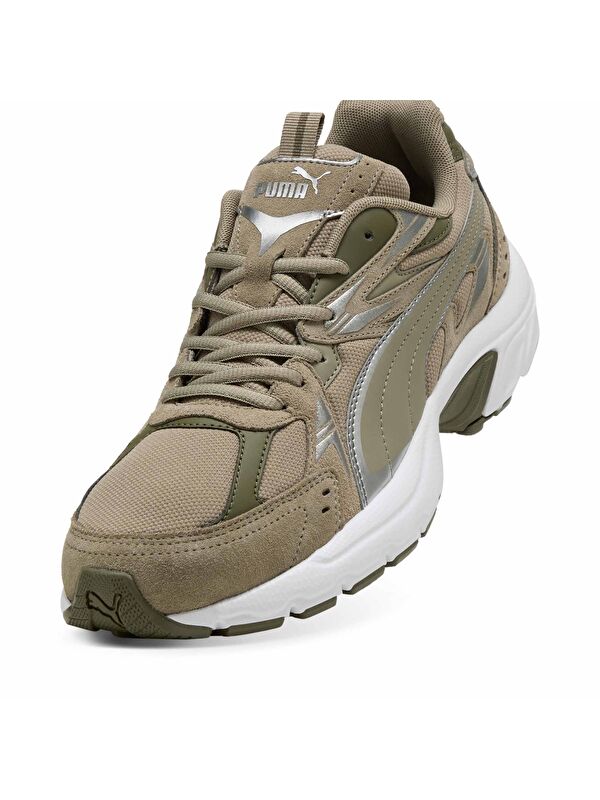 MILENIO Tech Erkek Yeşil Süet Spor Ayakkabı - Görsel 6