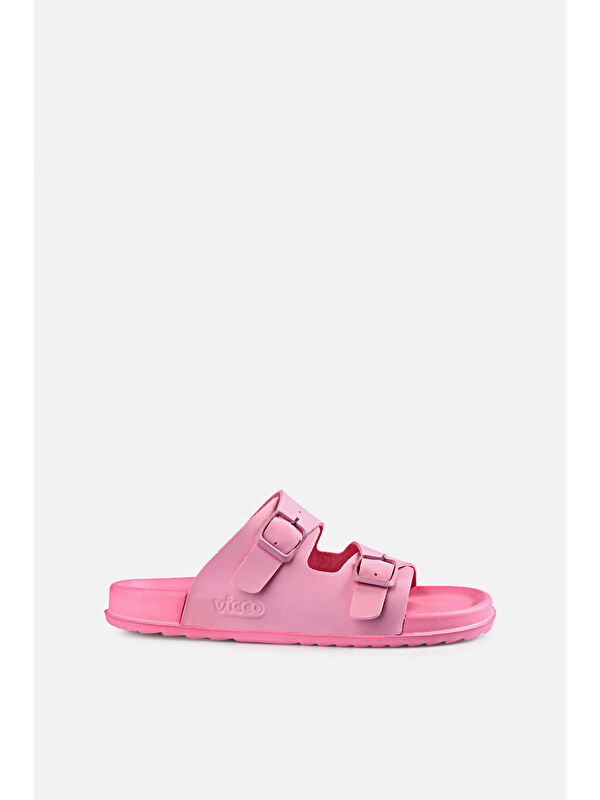 Gibli Basic Kız Çocuk Pembe Terlik - Görsel 2