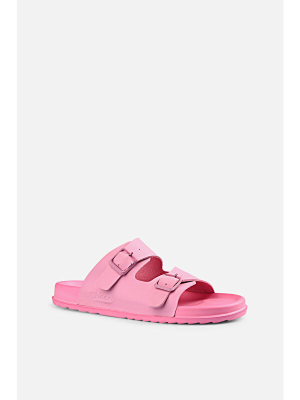 Gibli Basic Kız Çocuk Pembe Terlik - Görsel 3