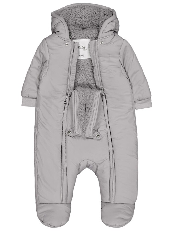 Superman Süperman Basic 6-18 Ay Astronot - Gri 12-18 Ay
