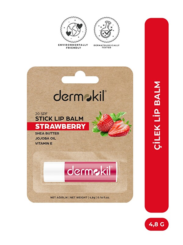 Dermokil Çilek Lip Balm 4,8 g