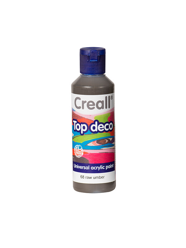 Creall Top Deco - Ham Kahverengi