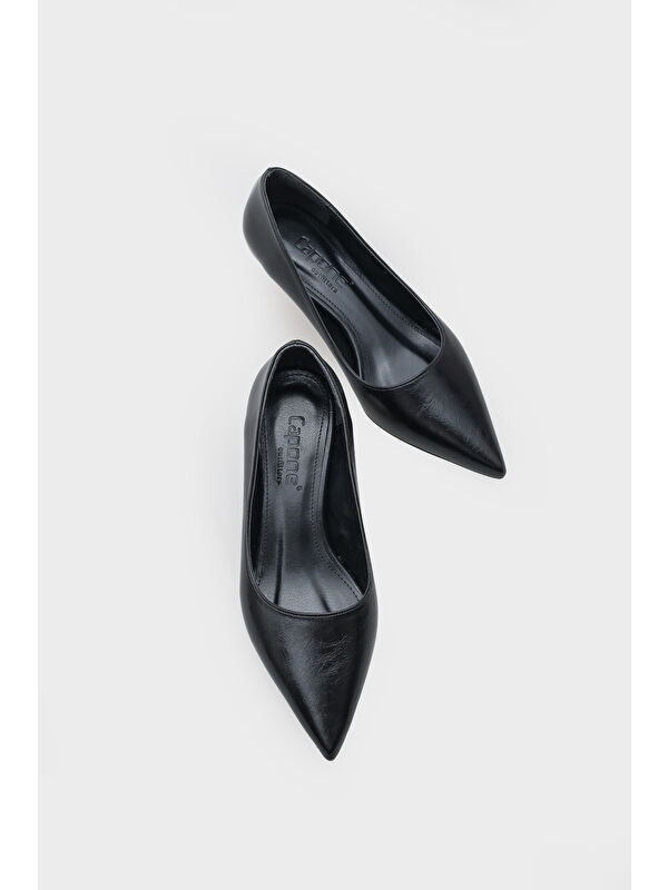 Capone Outfitters Siyah Capone Outfitters Arlana Orta Topuklu Stiletto
