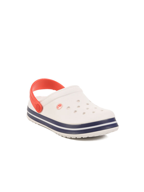 Beyaz Eva Hafif Erkek Sabo Terlik 214 M - Görsel 4