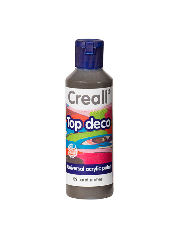 Creall Top Deco - Yanık Kahverengi